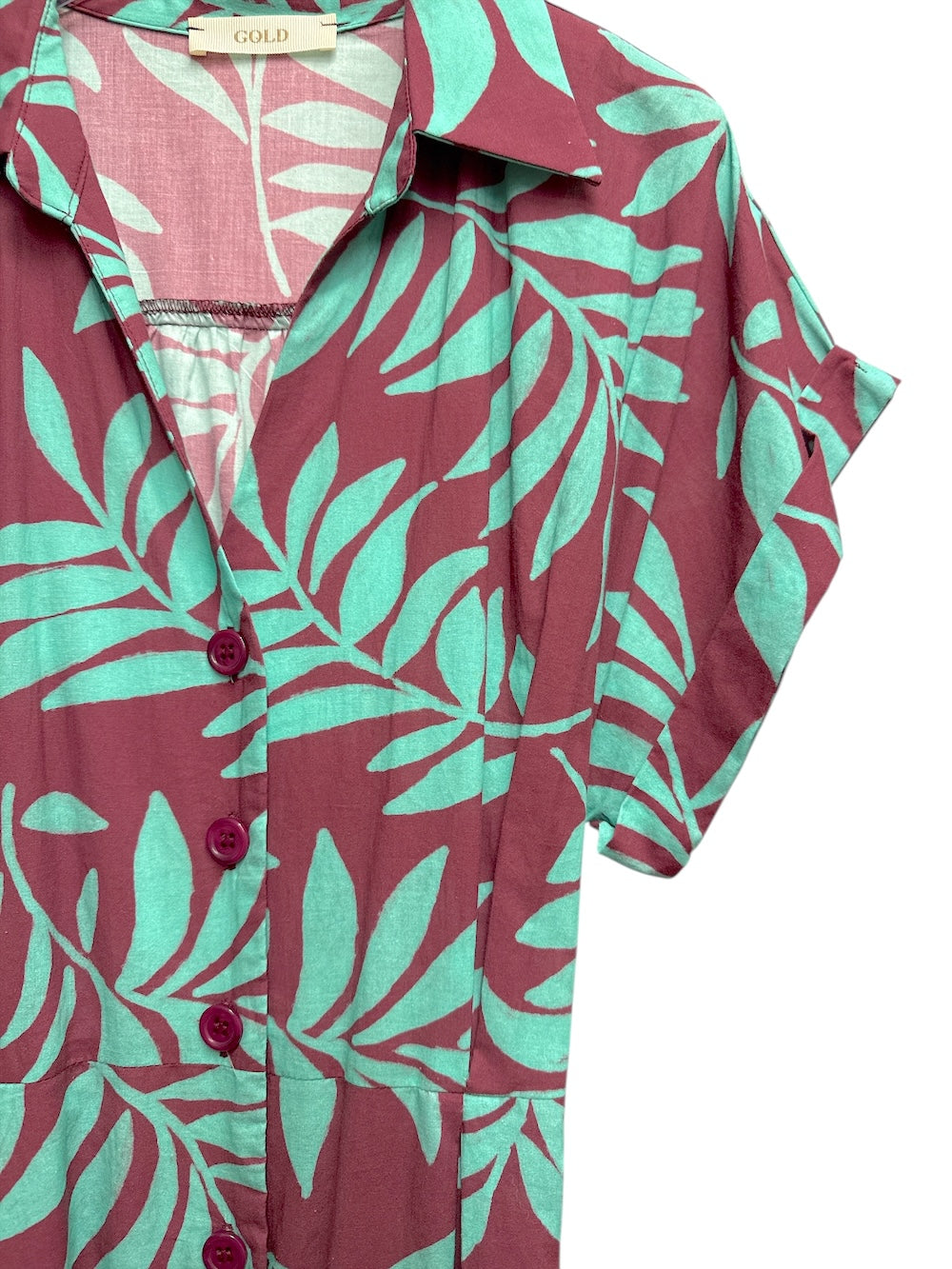 Gold chocolate chemiser dress