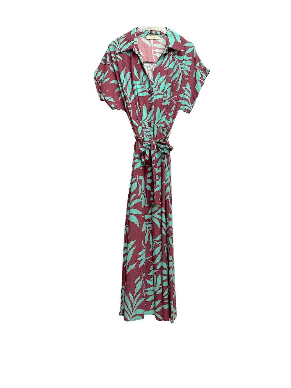 Gold chocolate chemiser dress