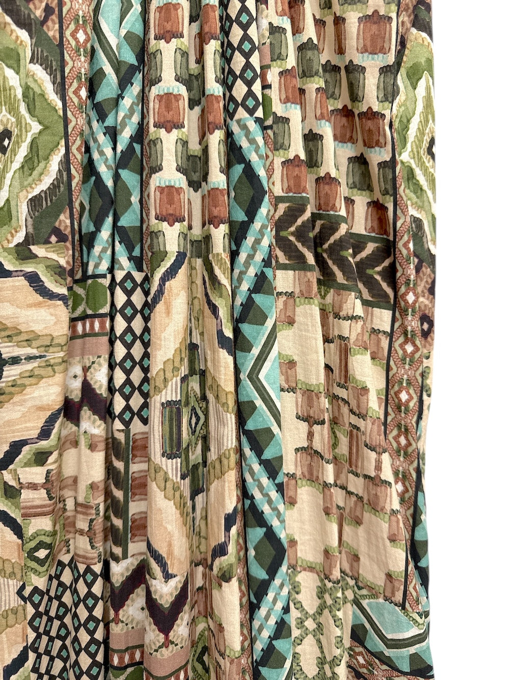 Gold multicolor dress