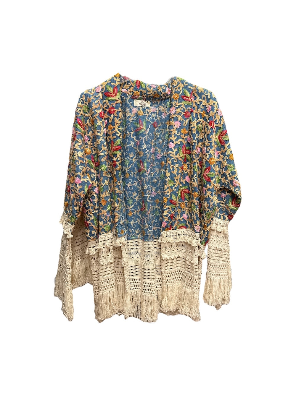 Hindi multicolor light blue jackets