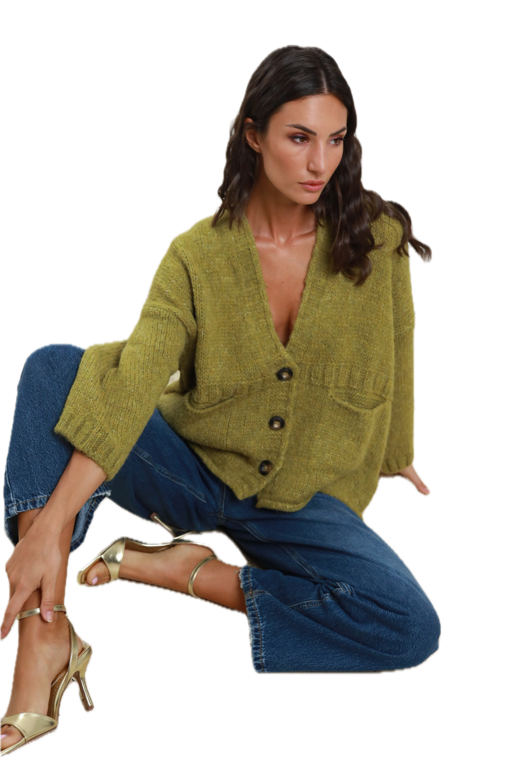 Susy Mix oil cardigan
