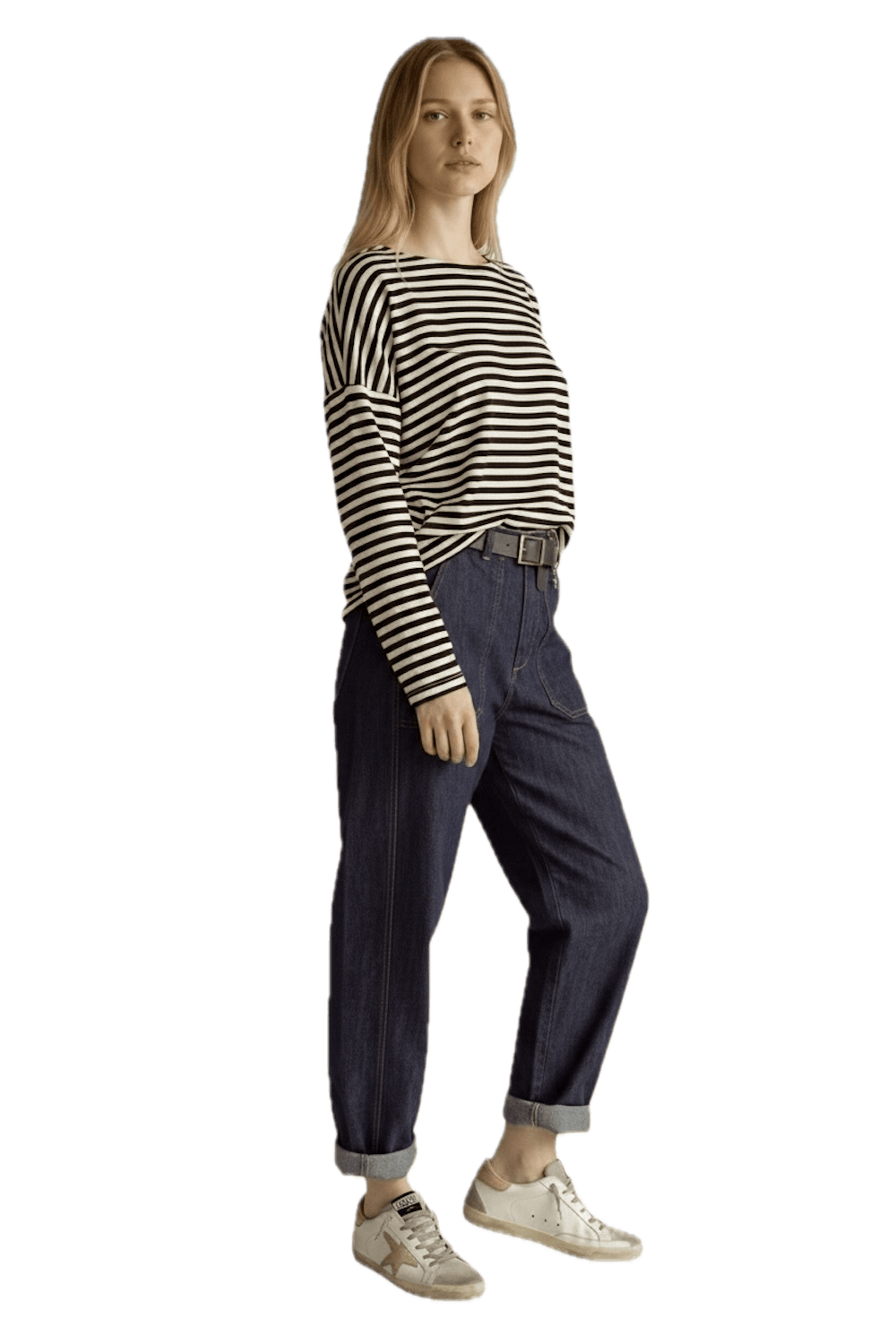 Susy Mix brown striped t-shirt