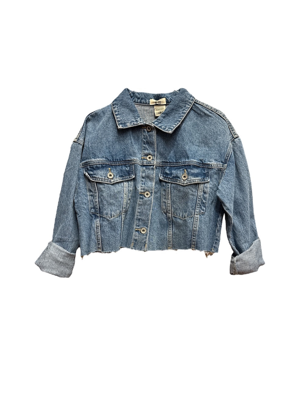 Le îls blue denim short jacket