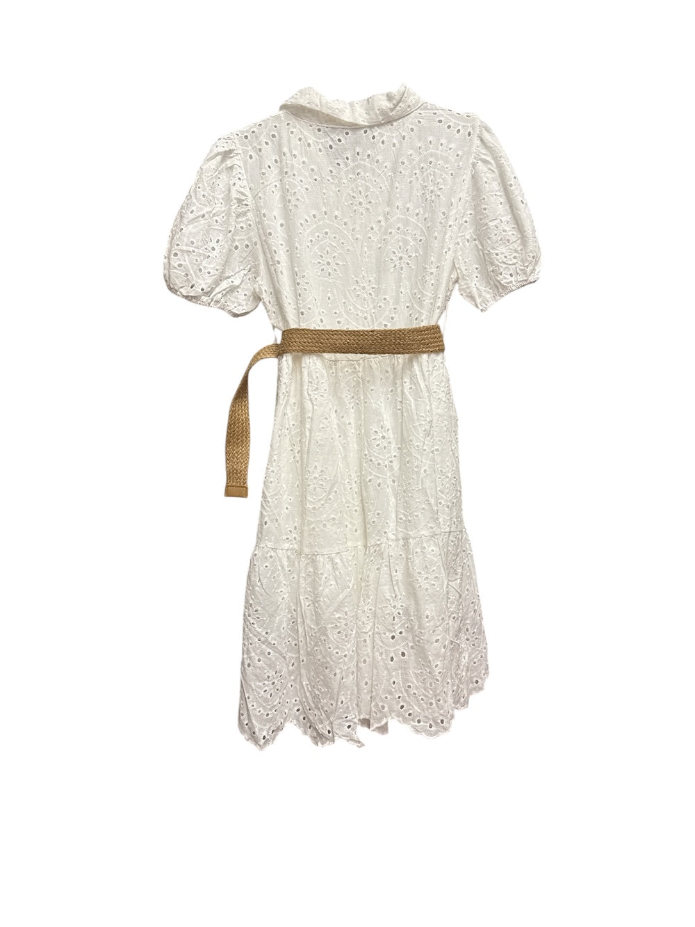 Le îls white chemisier dress