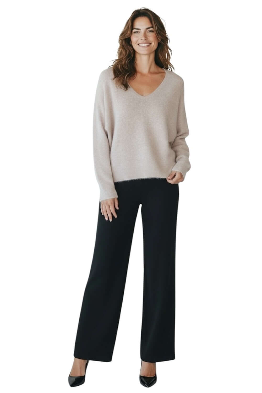 Le îls beige pullover
