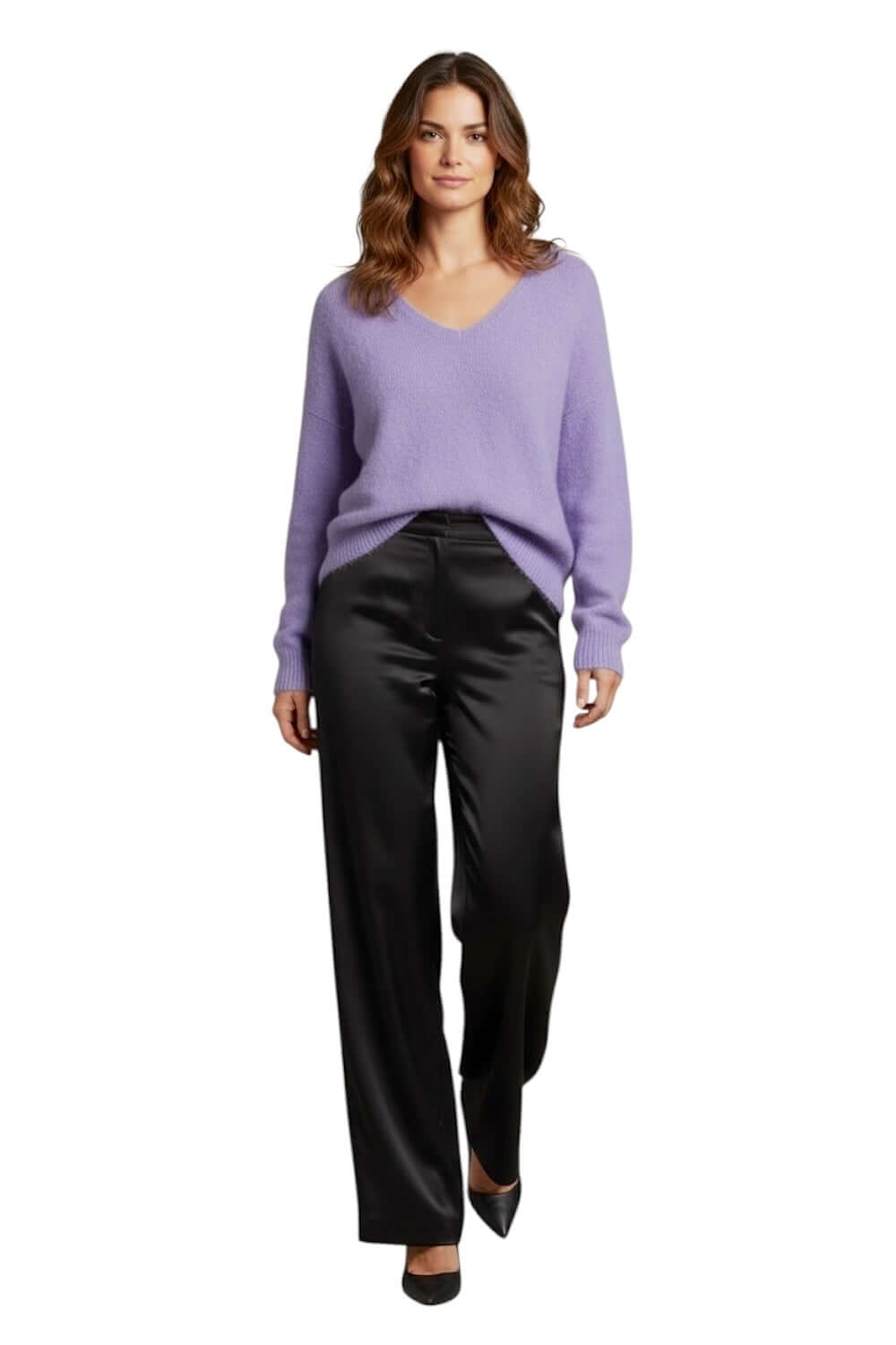 Le îls lilac pullover