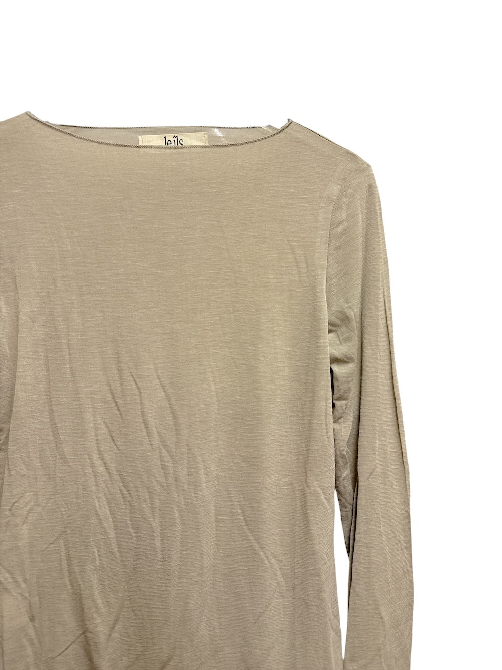 Le îls beige cashmere t-shirt