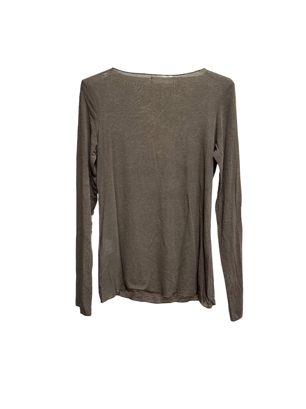 Le îls brown cashmere t-shirt
