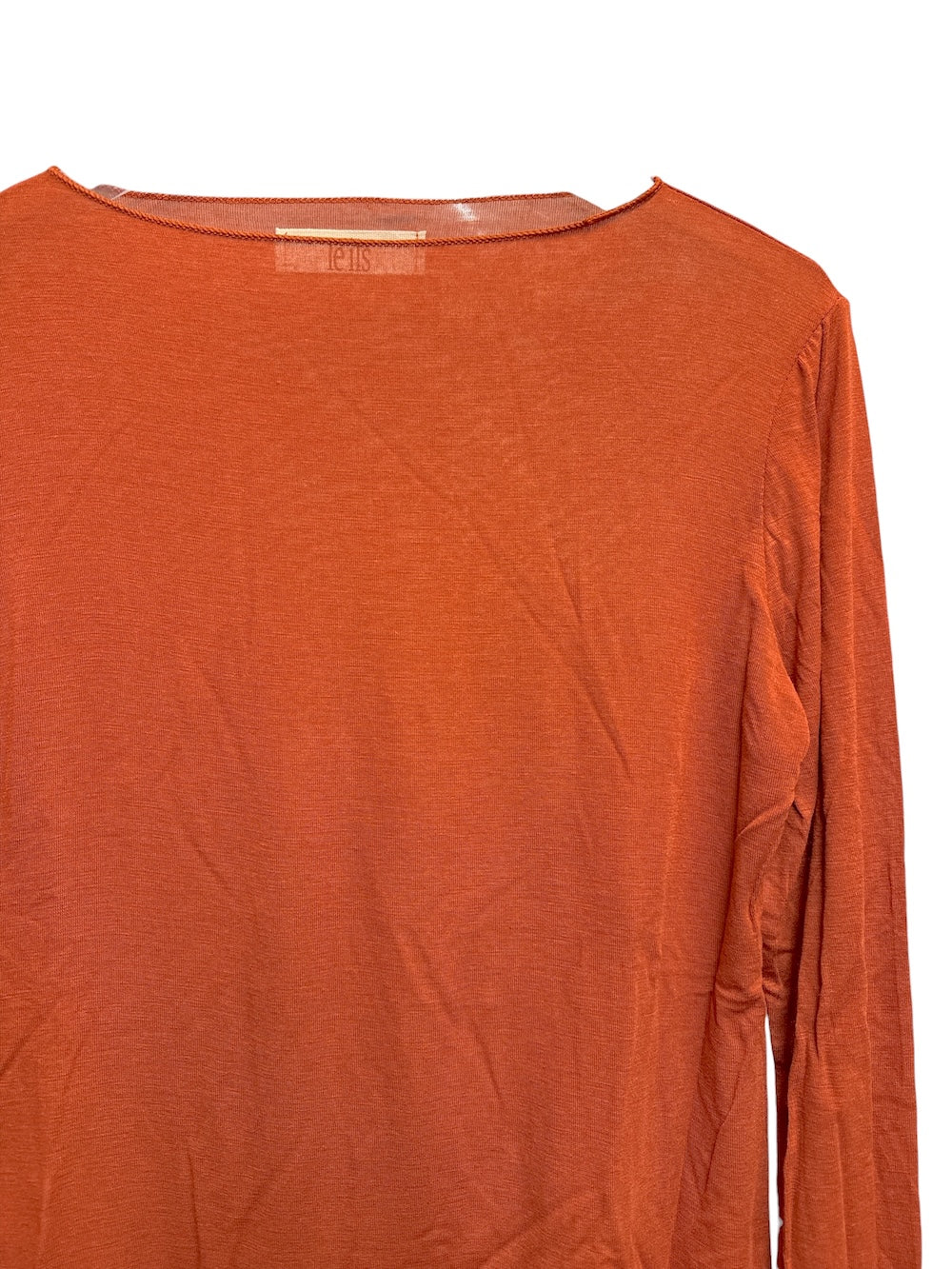 Le îls rust cashmere t-shirt