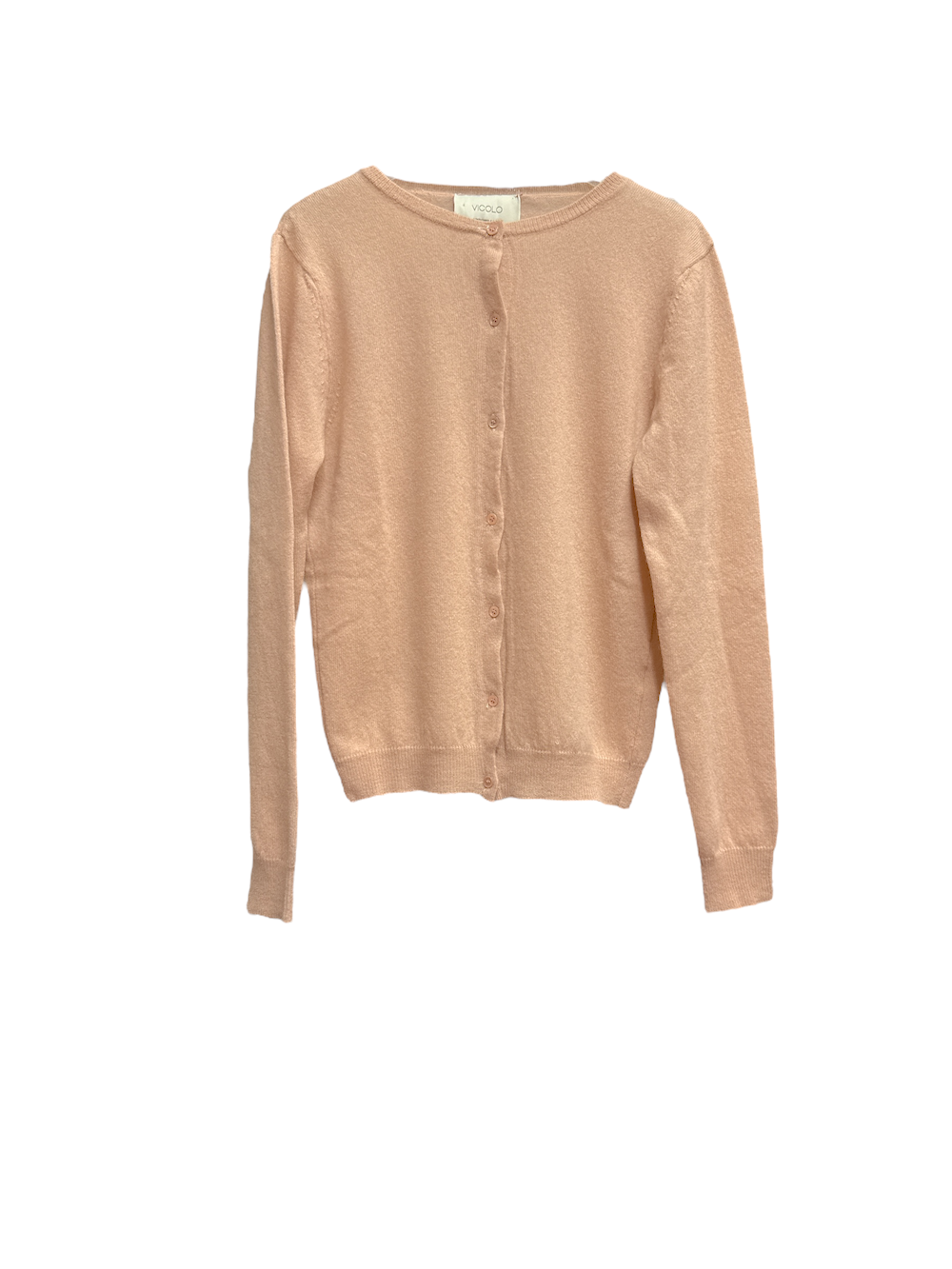 Vicolo antique pink cashmere cardigan