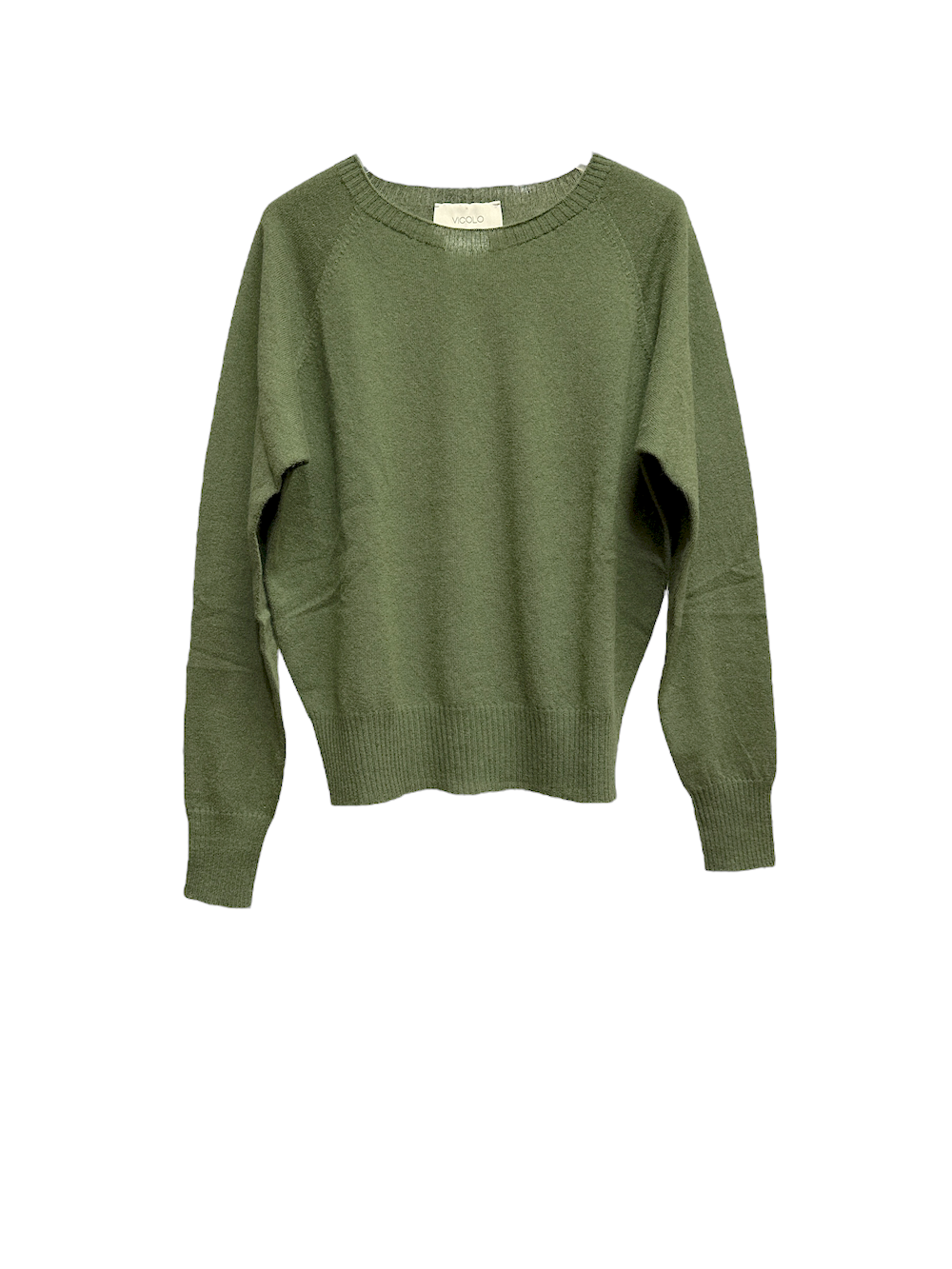 Vicolo green cashmere pullover