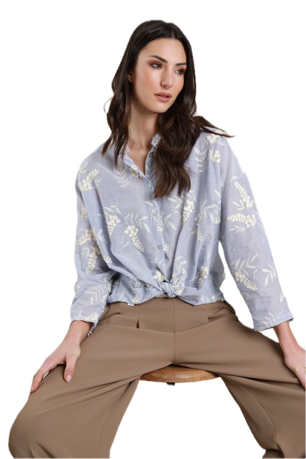 Susy Mix light blue shirt