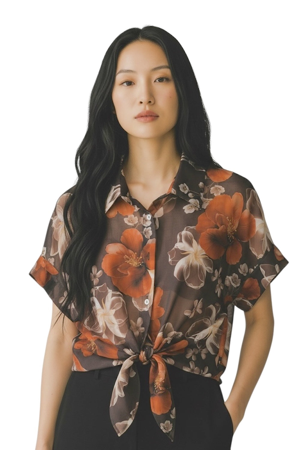 Susy Mix brown shirt
