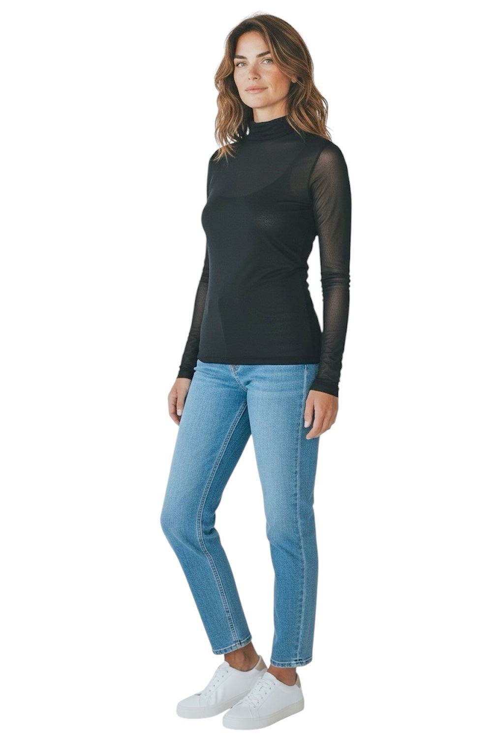 Le îls black cashmere t-shirt