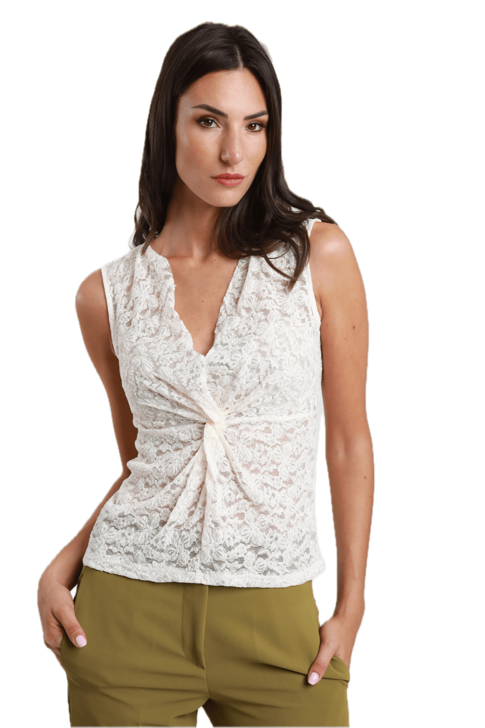 Susy Mix cream top
