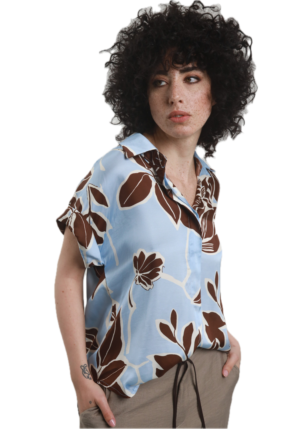 Susy Mix light blue shirt