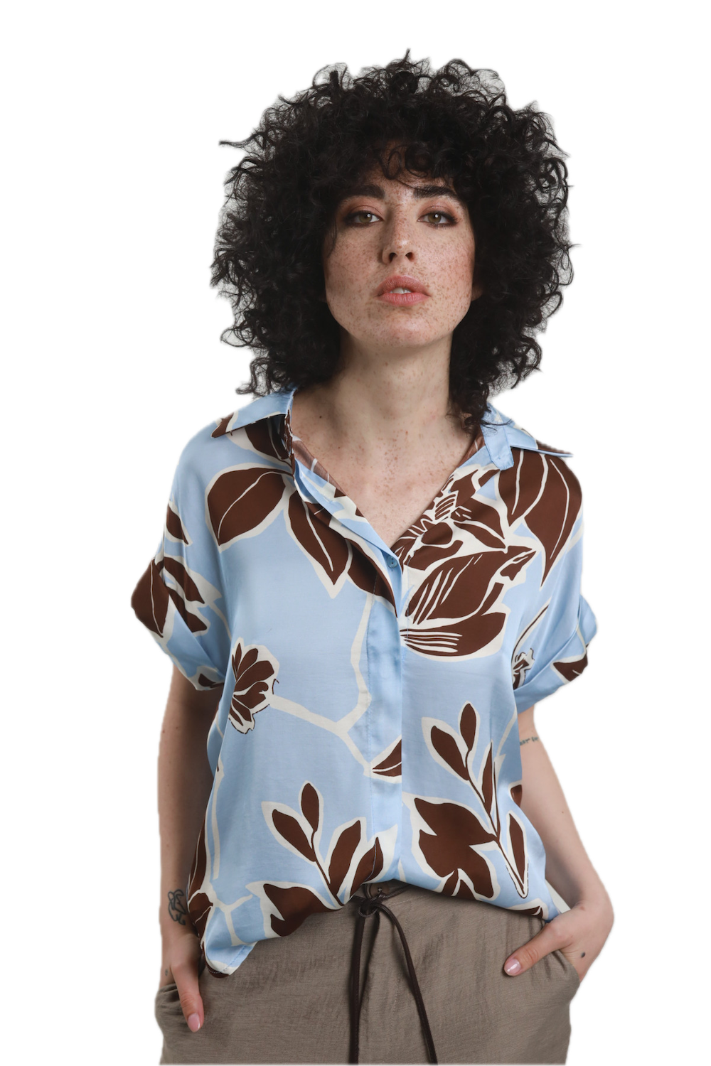Susy Mix light blue shirt