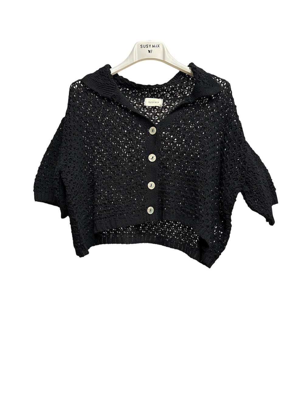 Camicia nera Susy Mix