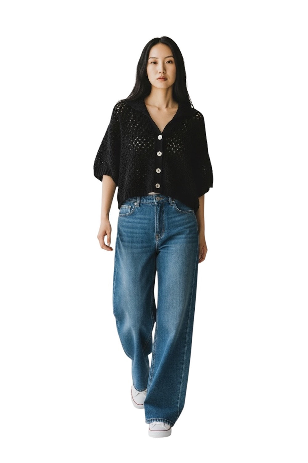 Camicia nera Susy Mix