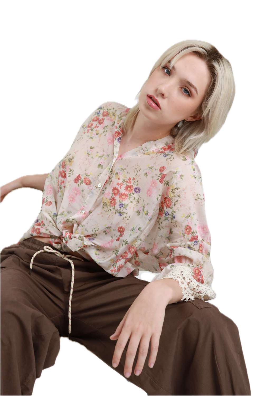 Susy Mix pink shirt