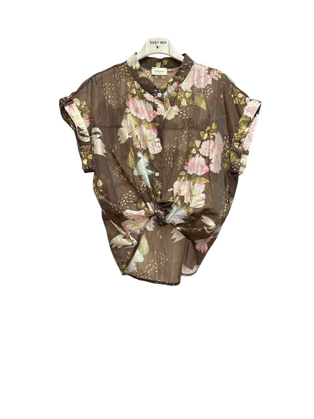 Susy Mix brown shirt
