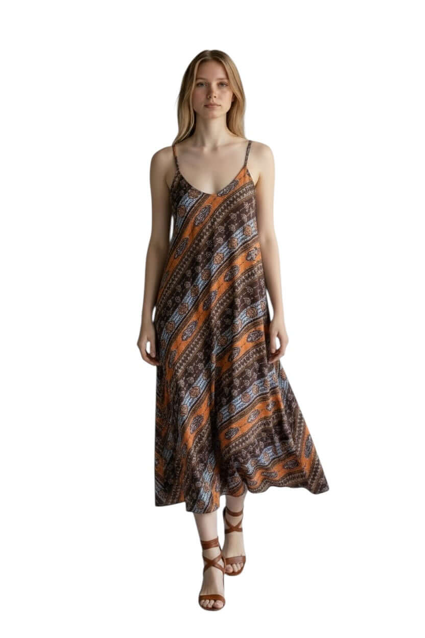 Susy Mix rust dress