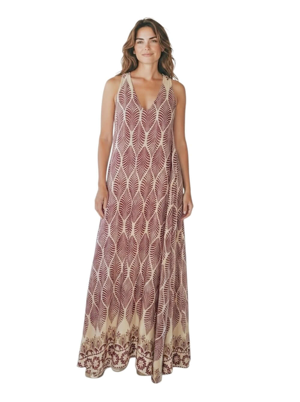 Susy Mix indisches rotes Kleid