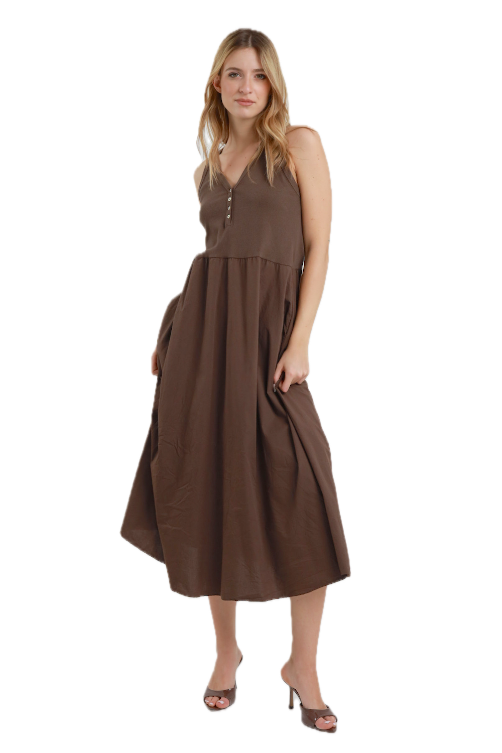 Susy Mix chocolate dress
