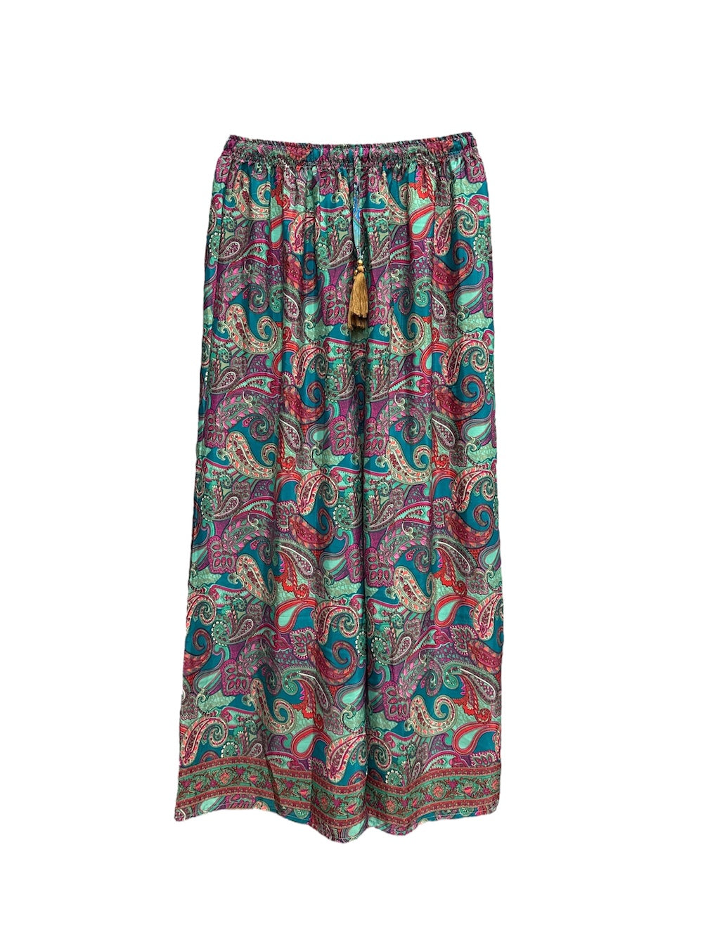 Hindi cashmere print green