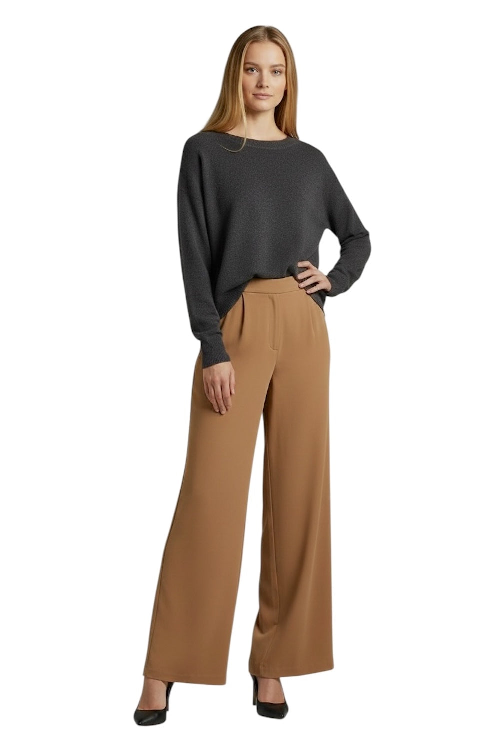 Vicolo brown cashmere pullover