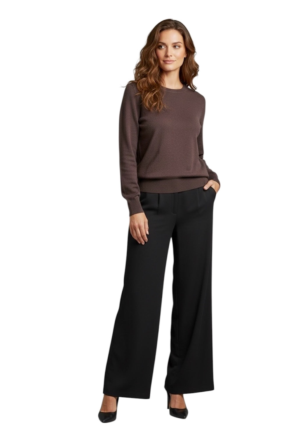 Vicolo brown pullover