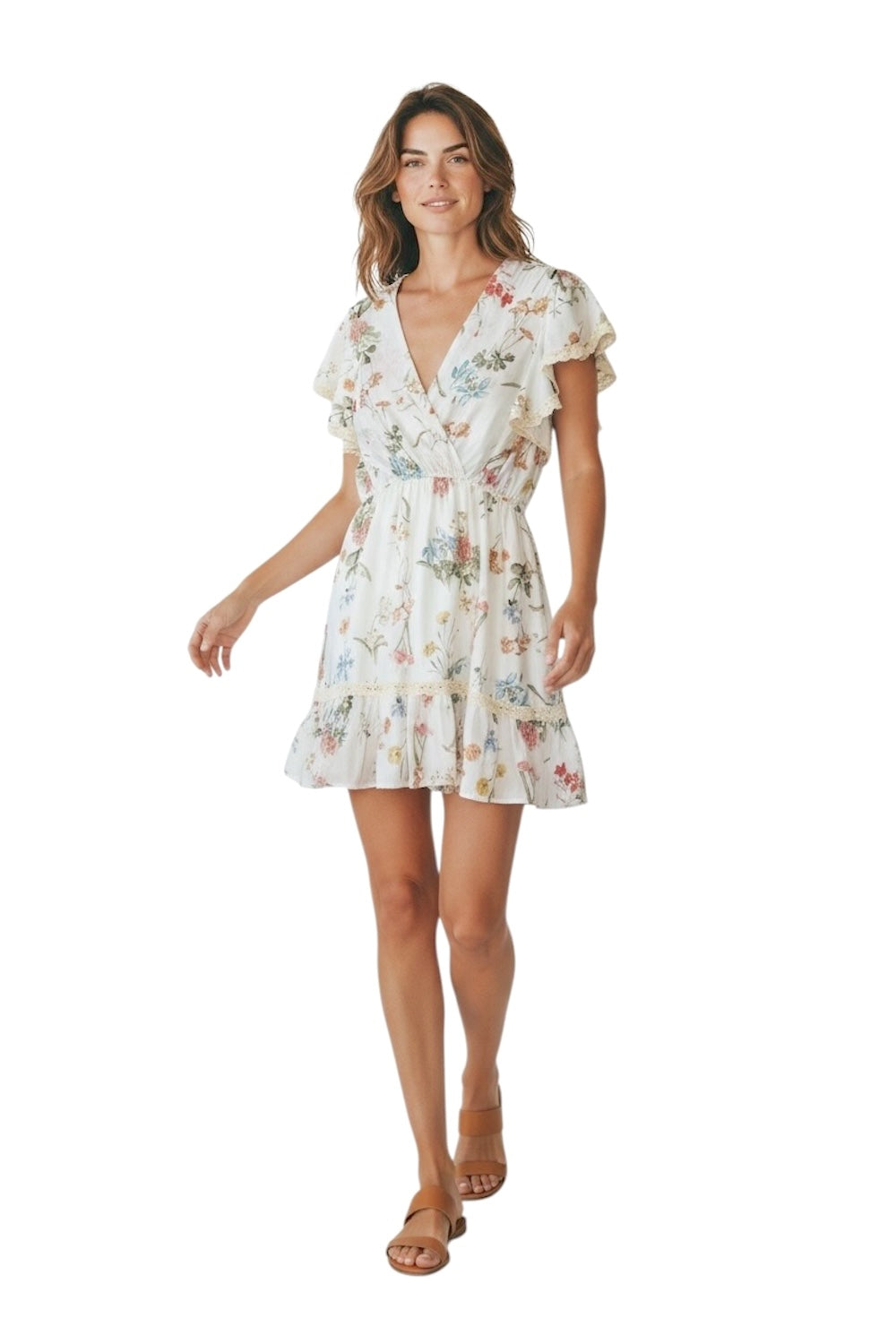 Susy Mix cremefarbenes Kleid