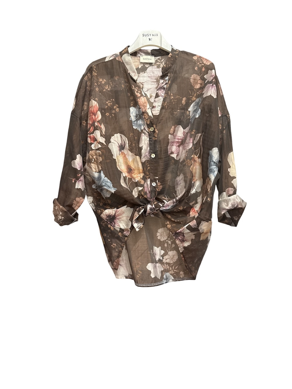 Susy Mix brown shirt