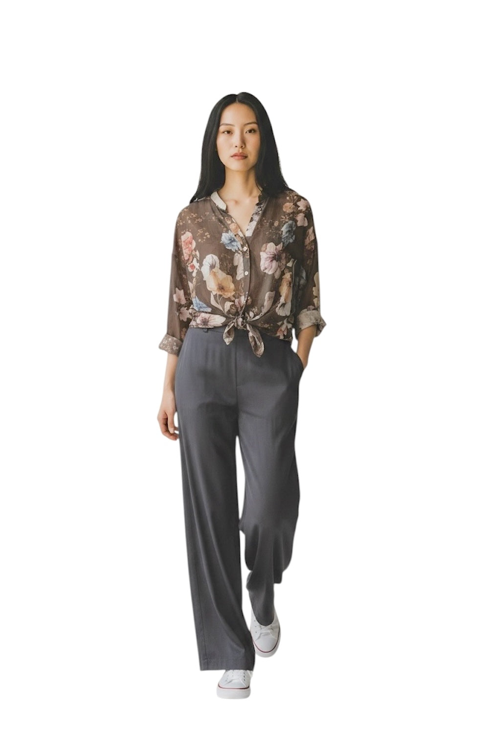 Susy Mix brown shirt