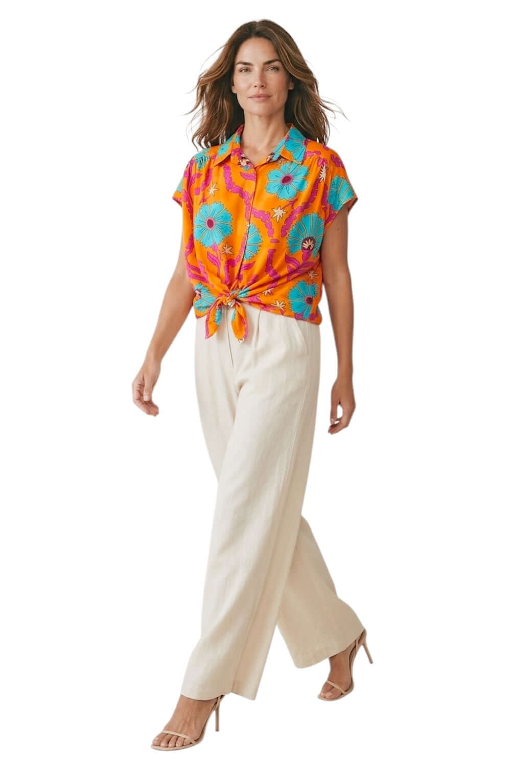 Susy Mix orange shirt