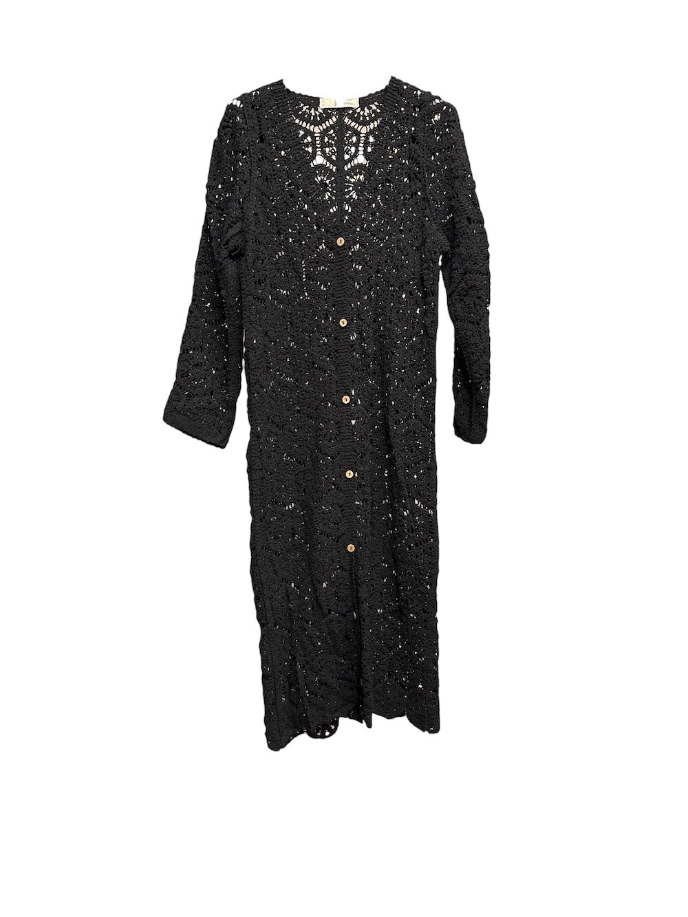 Le îls black long cardigan