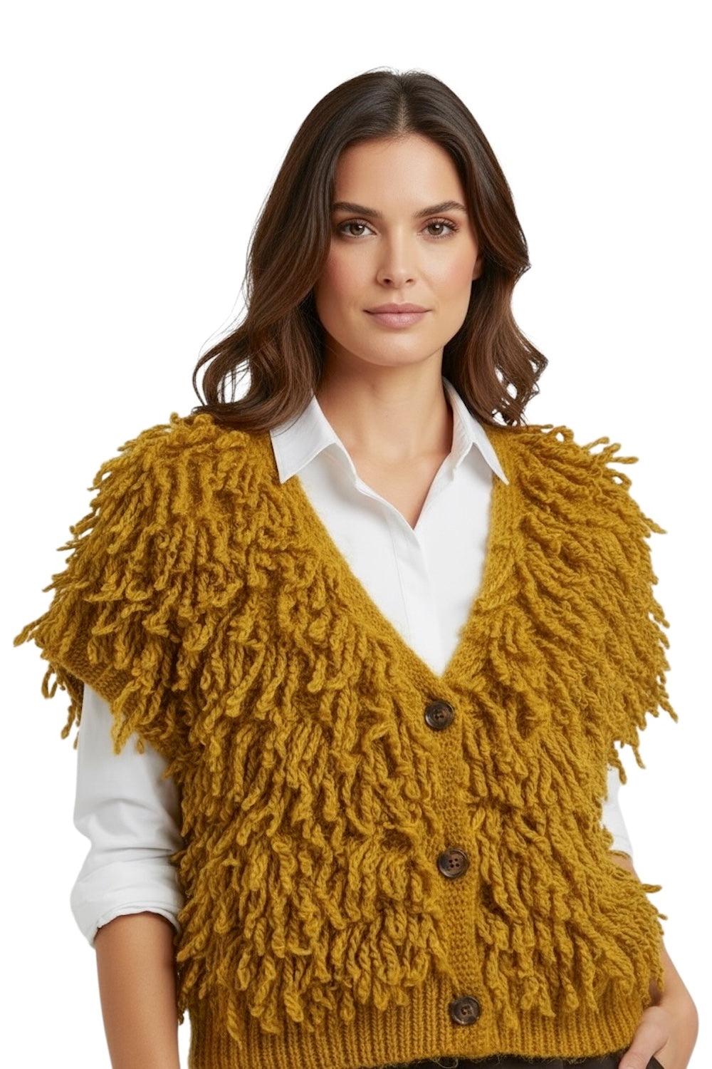 Vicolo mustard vest