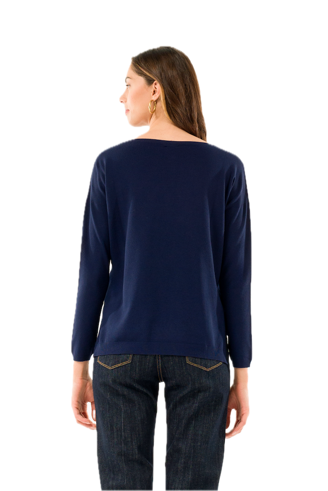Kontatto blue pullover