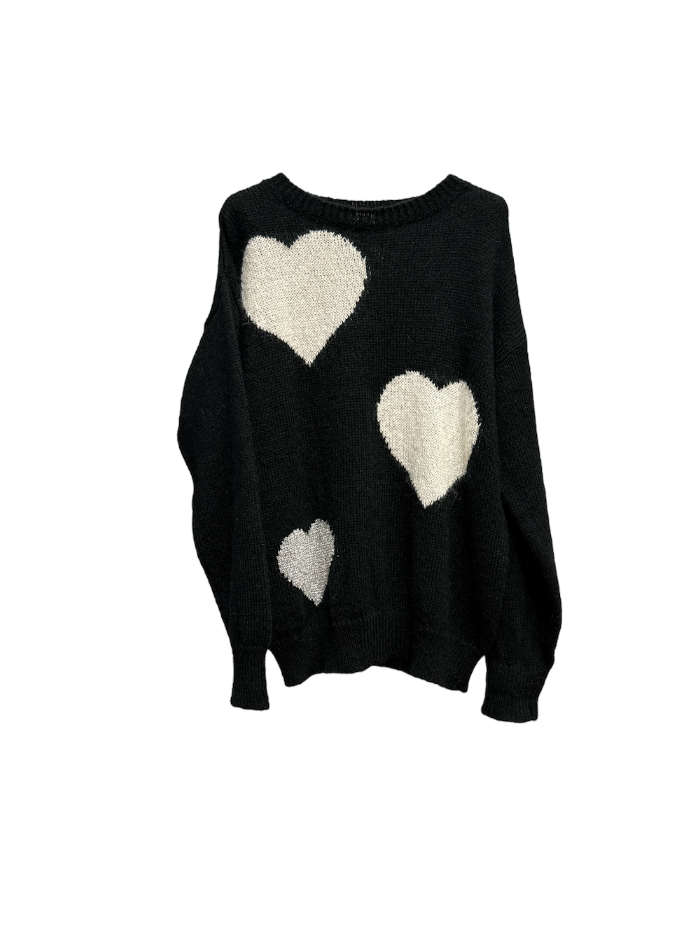 Kontatto black cream sylver pullover