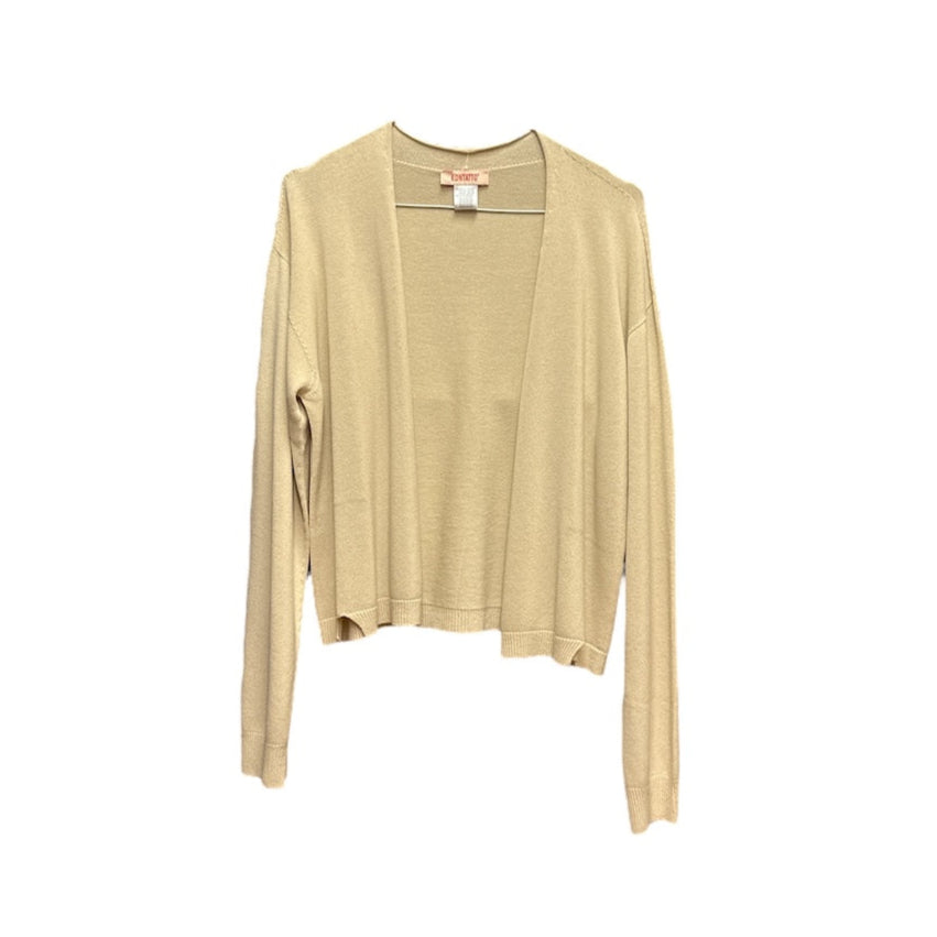 Kontatto sand cardigan