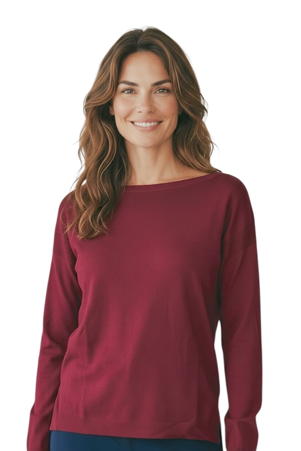 Kontatto bordeaux pullover