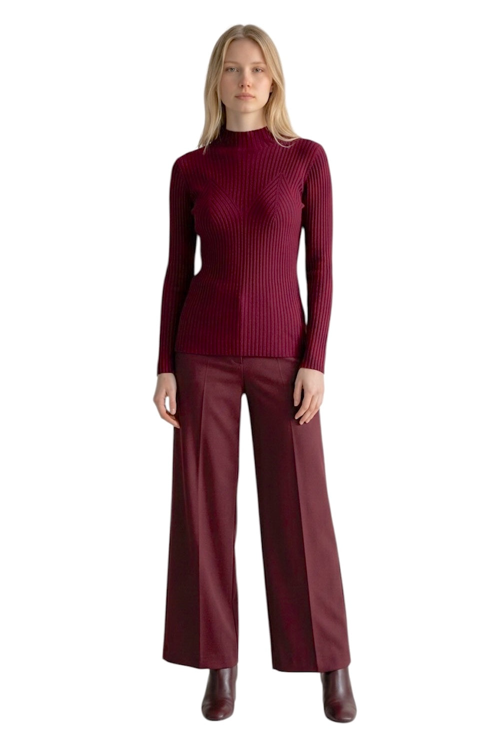 Kontatto bordeaux pullover
