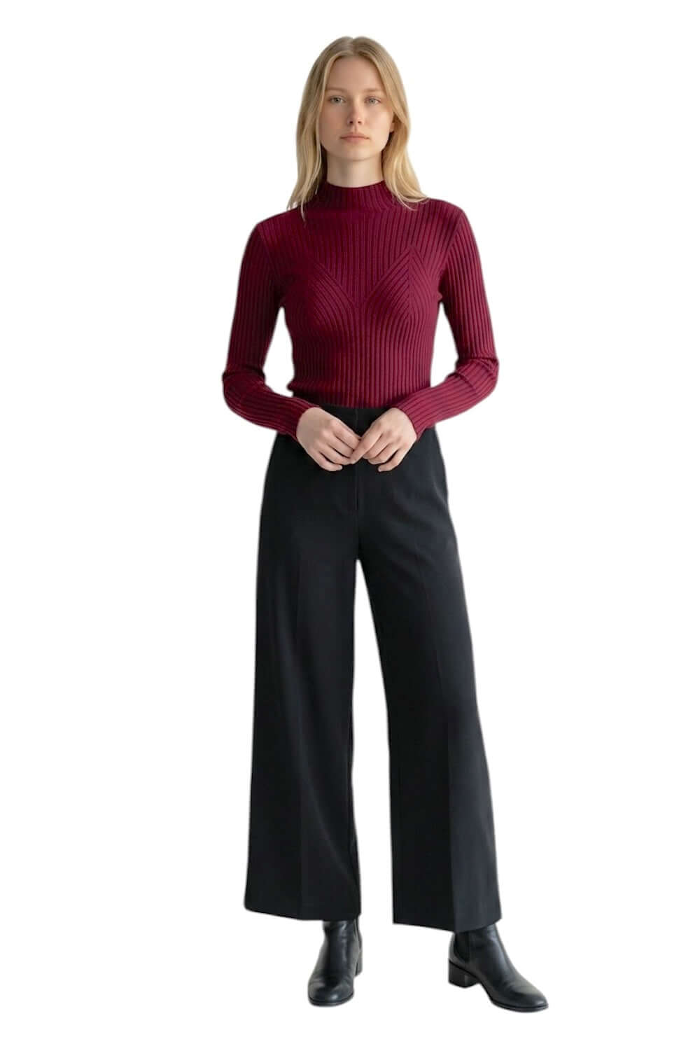 Kontatto bordeaux pullover