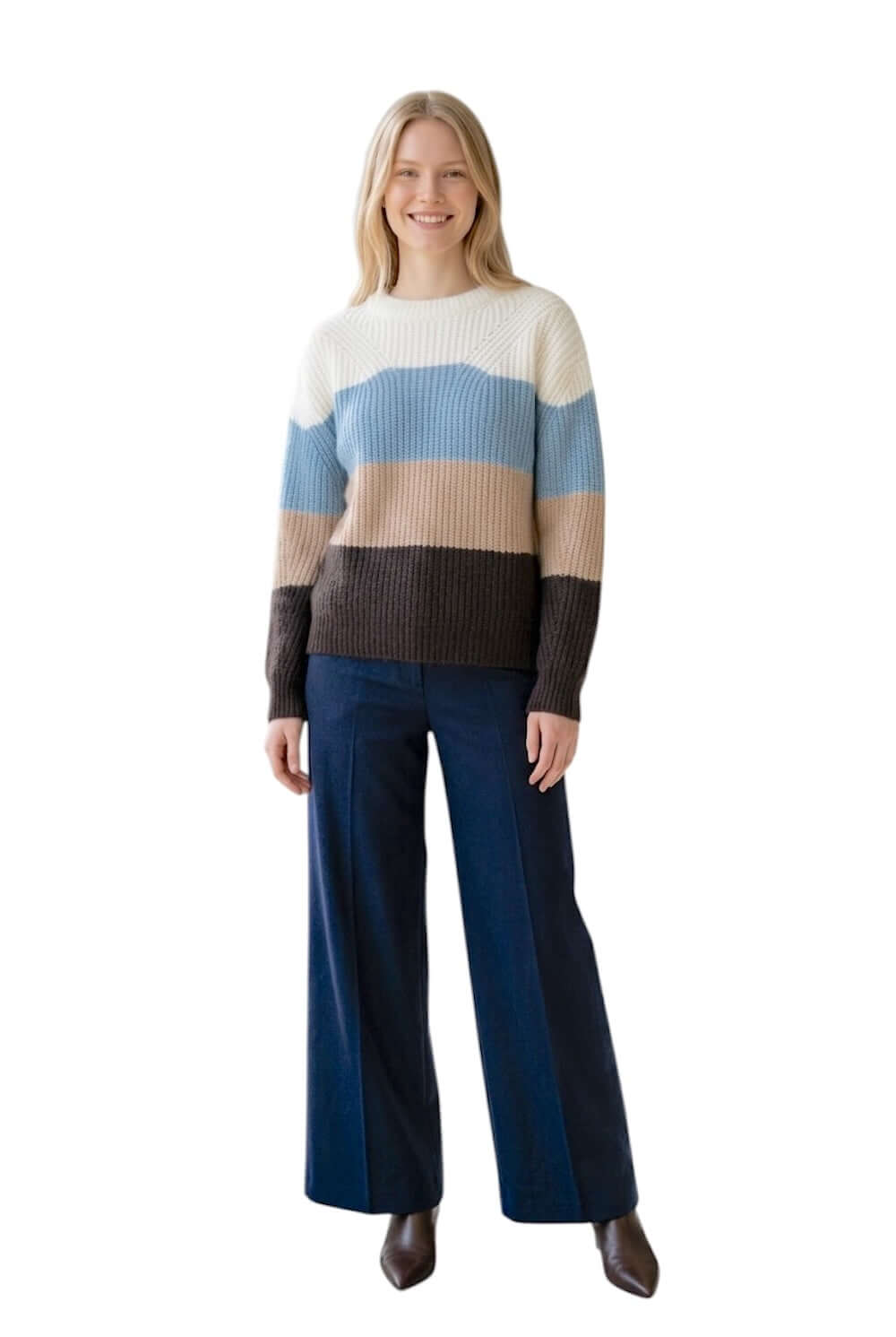 Pullover Kontatto moka mastice cloud cream