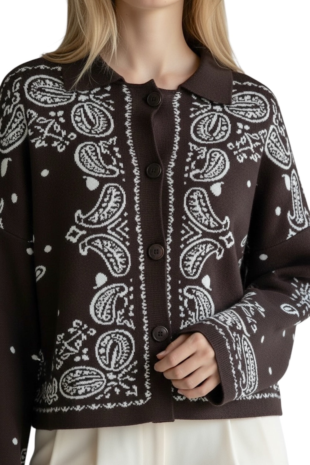 Kontatto moka cream jacket