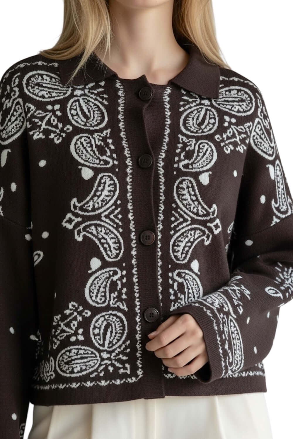 Kontatto moka cream jacket