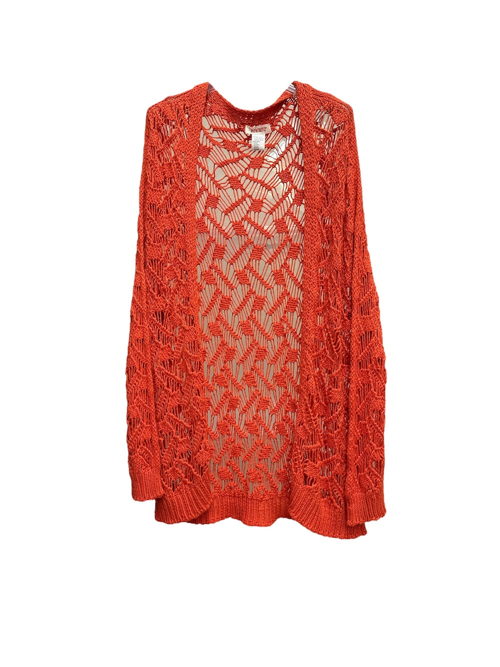 Kontatto orange cardigan