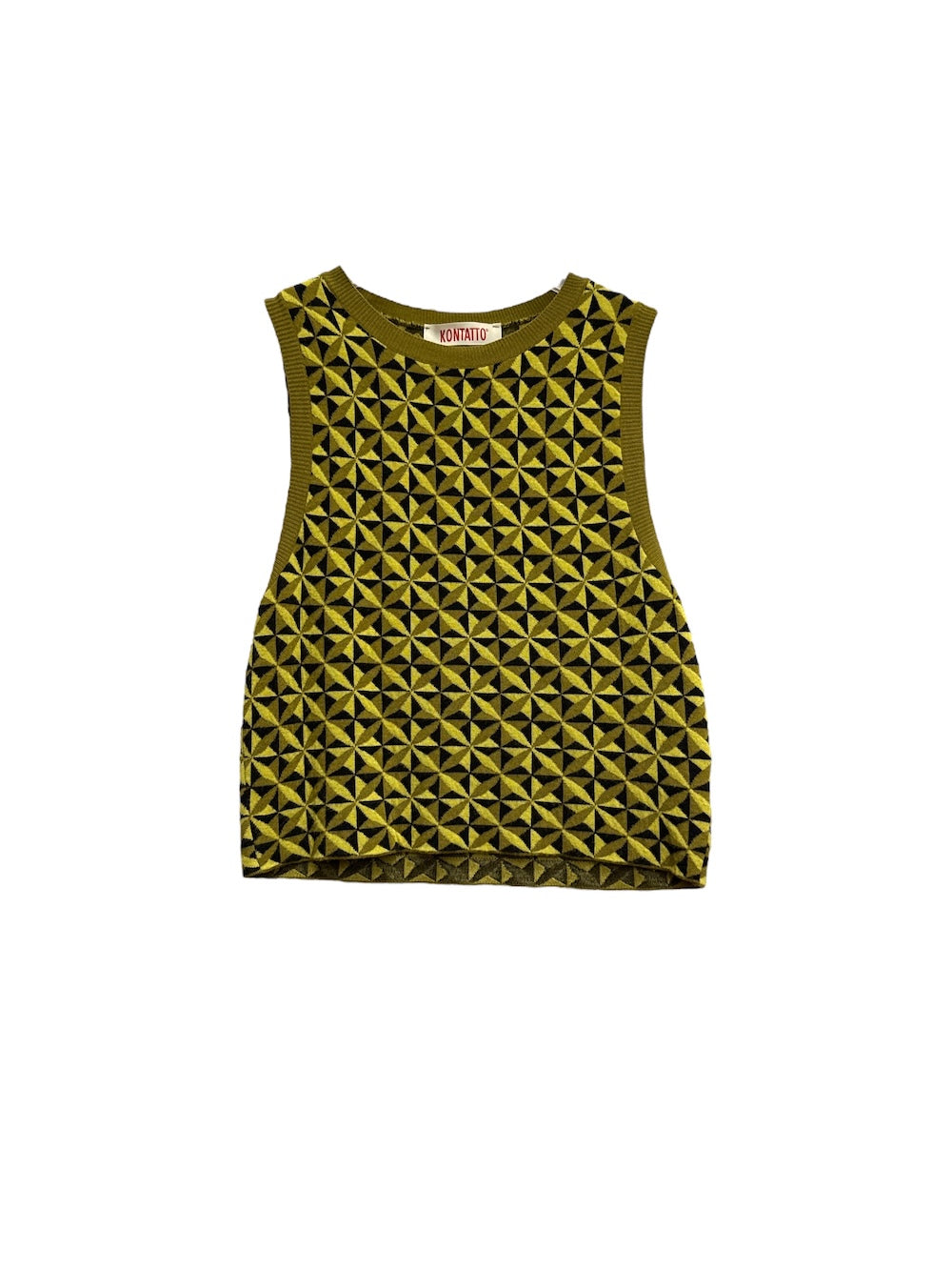 Kontatto multicolor green top