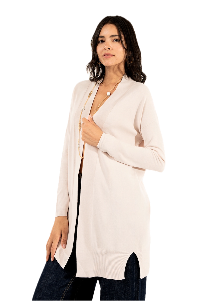 Kontatto cream cardigan