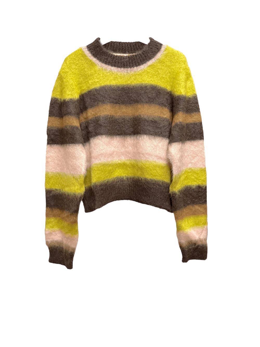 Kontatto brown pink biscuit pullover